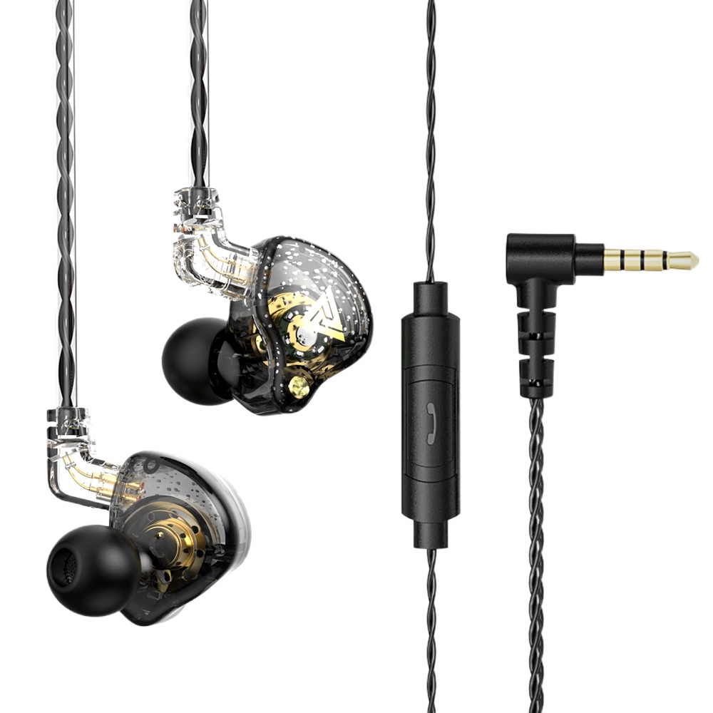 In Ear Monitors For Singers - Auricolari Cablati QKZ AK6 PRO, Cuffie