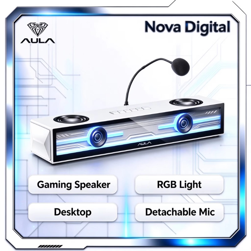 Rgb Computer Soundbar For Pc - AULA GS8: altoparlante da gaming, soundbar