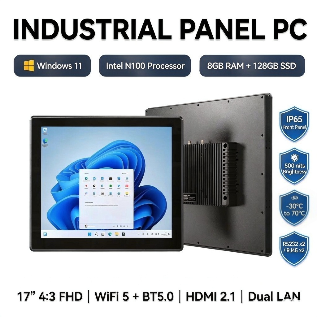 Tablets - Tablet industriale da 17 pollici, robusto,