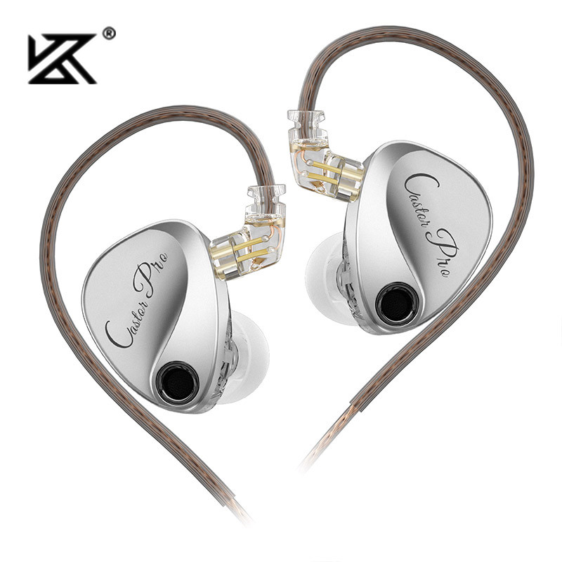 Type C Wired Earphones With Mic - KZ Castor PRO Auricolari in Ear