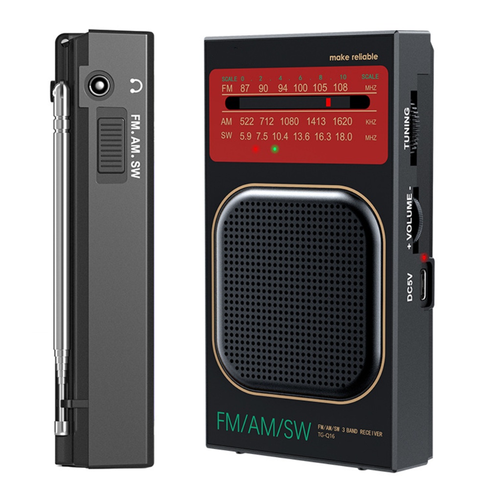 Radio portatile compatta e ric - Headphones recensione e prezzo