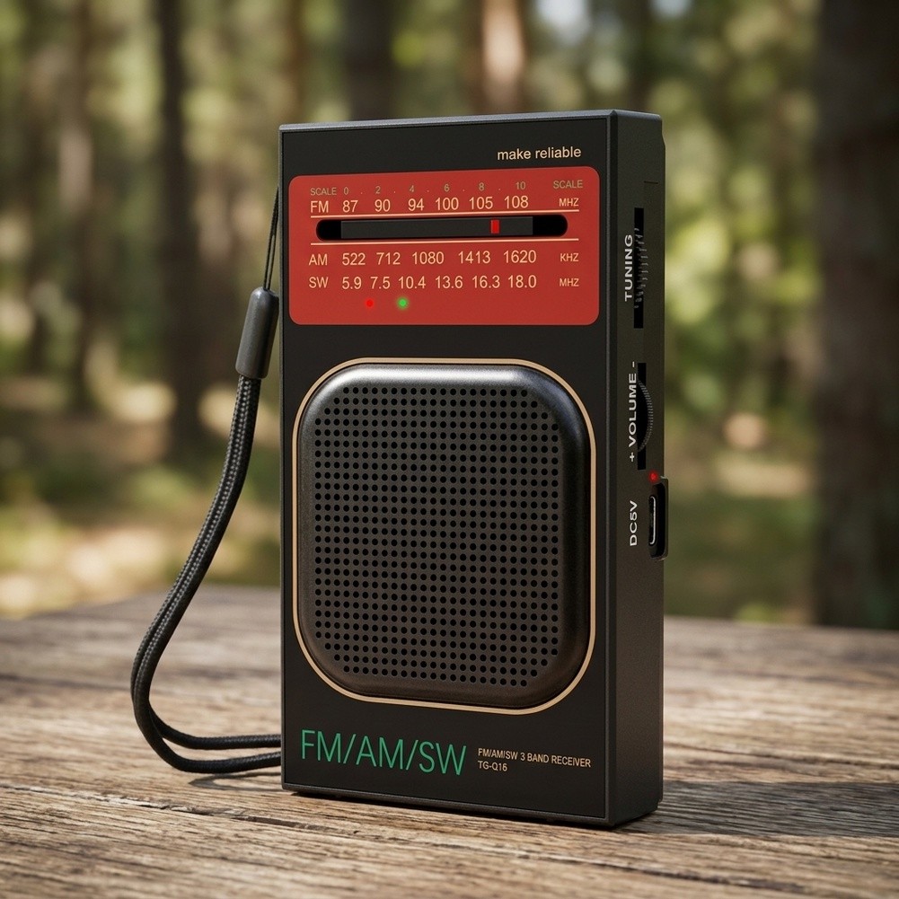 Radio portatile compatta e ric - Headphones recensione e prezzo