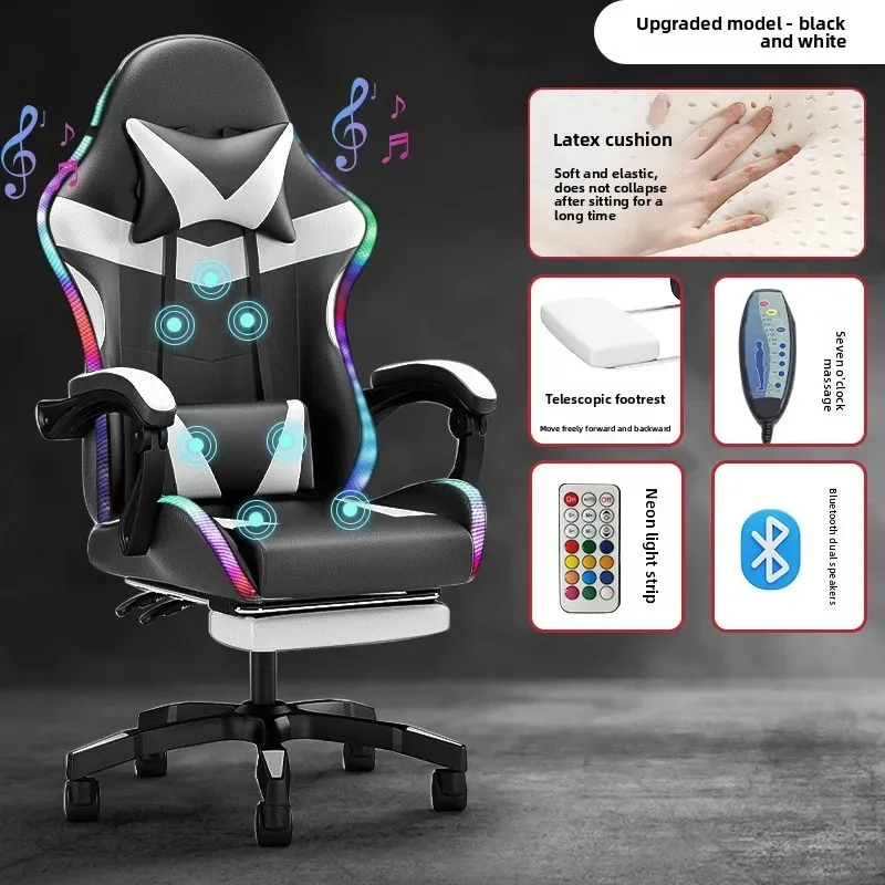 Sedia da gaming con luci, alto - Speakers recensione e prezzo