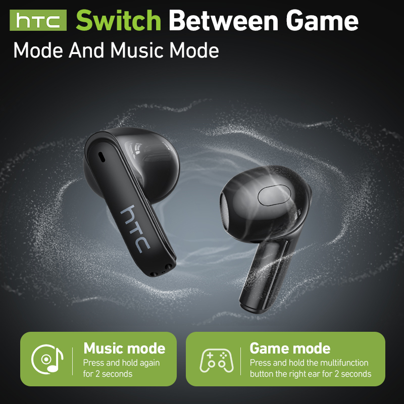 Cuffie Bluetooth da gaming HTC - Headphones recensione e prezzo