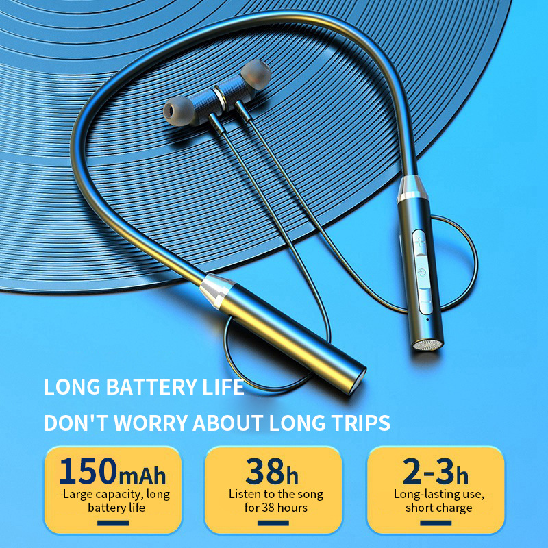Cuffie wireless Bluetooth 5.0  - Magnetic Neckband Sports Earphones recensione e prezzo