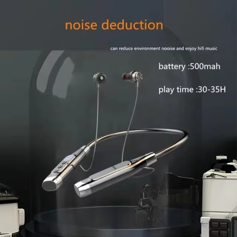 Display a batteria a LED Porta - Magnetic Neckband Sports Earphones recensione e prezzo